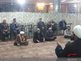 نشست روشنگری در جمع بسیجیان پایگاه موسی بن جعفر حوزه ۱۲ بقیه الله (عج) ناحیه مقاومت بسیج امام صادق (ع)