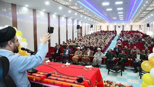 برگزاری جشن میلاد امام علی (ع) در سپاه فتح + (تصاویر)