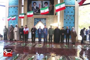 تجدید میثاق مسئولین شهرستان تفت با شهدای انقلاب اسلامی
