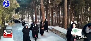 برگزاری پیاده روی فرهنگیان بسیجی شاهرود+ فیلم