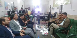 بازدید جانشین فرماندهی بسیج روح الله از اسکان مسافران نوروزی