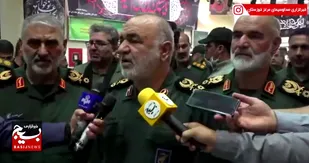 مصاحبه اختصاصی خبرنگار  خبرگزاری بسیج دشت آزادگان با سردار سرلشکرسلامی ، فرمانده کل سپاه پاسداران انقلاب اسلامی