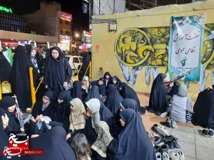 استقبال بانوان محله طلاب مشهد از دوره&zwnj;های نهضت آموزش نظامی عمومی