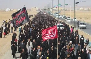 پیاده روی اربعین در شهرستان بروجن