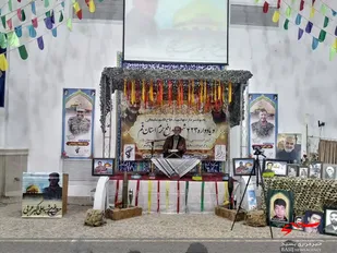 یادواره شهید عربی و شهدای آزادسازی نبل و الزهرا در پردیسان برگزار شد