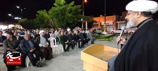 شورمعنوی و حضورگسترده مردم لالی در شب های اجتماع مردمی