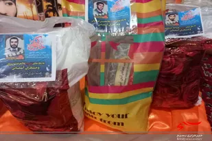 توزیع 40 بسته معیشتی در روستای لاسجرد