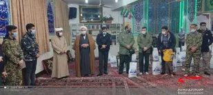 برگزاری گشت محله محور بسیجیان پایگاه امام خامنه ای(مدظله)
