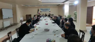نشست رفع مشکلات و موانع تولید شهرک صنعتی بیلوردی شهرستان هریس برگزار شد