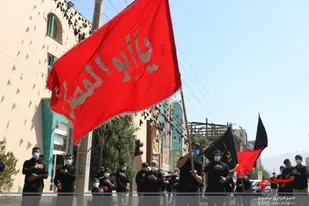 عاشقان و دلسوختگان امام حسین (ع) &zwnj;شور و شعور حسینی را در استان البرز به نمایش گذاشتند