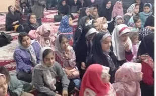 جشن روزه اولی ها در پایگاه بسیج خواهران شهید انصاری پیشوا