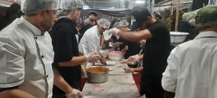 موکب خدمت رسانی  گروه جهادی شهدای خوزنین