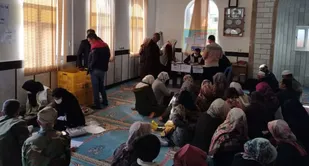 ارائه خدمات آموزشی و پزشکی در روستای خوجه یپاقی کلاله