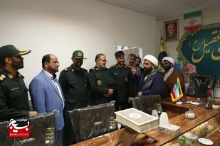 ساختمان اداری حوزه مقاومت بسیج مسلم بن عقیل(ع) افتتاح شد