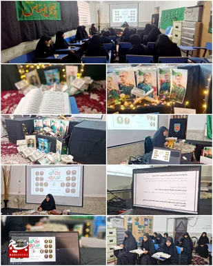 سربازان قرآن خرمشهر به یاد شهدای اقتدار درخشیدند