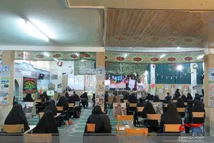 برگزاری یادواره سردار شهید سلیمانی در دبیرستان شاهد رضویان قم