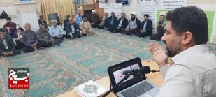 جلسه روشنگری و جهاد تبیین باحضورمردم ولایتمدار فلارد