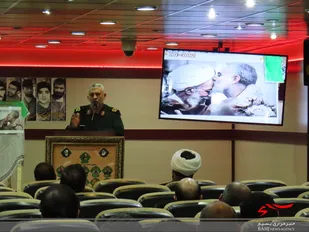 گرامیداشت سالروز شهادت حاج قاسم سلیمانی و همرزمان شهیدش  و چهلمین روز عروج شهید محسن فخری زاده