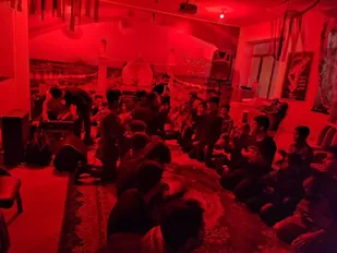 مراسم عزاداری شهادت امام جعفر صادق (ع) و هیئت هفتگی در گردان امام علی(ع) پیشوا