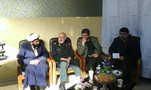 دیدار معاون فرهنگی سازمان بسیج از محله اسلامی فدک شاهرود