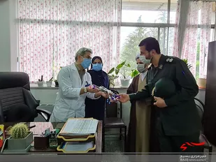 تجلیل از مدافعان سلامت در رامسر