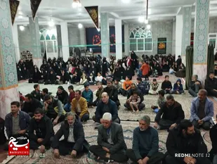 برگزاری یادواره شهدا آبروی محله