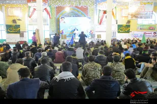 اجتماع بزرگ بسیجیان شهرستان فامنین