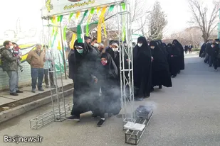 اعزام کاروان راهیان نور تویسرکان به مناطق عملیاتی