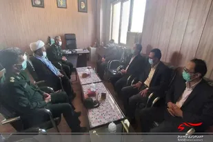 دیدار فرماندار با فرمانده جدید ناحیه مقاومت بسیج سپاه خواف
