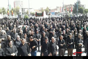 اجتماع بزرگ عزاداران حسینی در ملایر