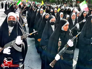 رزمایش اقتدار نوجوان مبارز در مشهد برگزار شد