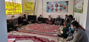 دیدار بسیجیان بخش بیارجمند با امام جمعه این شهر+ تصاویر