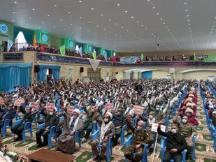 مراسم باشکوه "نمایش اقتدار بسیجیان شهرستان گرگان" به مناسبت هفته بسیج
