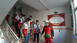 مانور سراسری زلزله و ایمنی در مدارس استان برگزار شد