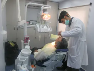 تلاشهای جهادی گروه دندانپزشکی برای محرومین قزاق محله نومل در گرگان