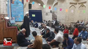 آیین میلاد با سعادت بانوی کرامت با حضور خادمین 1