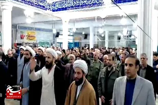 برگزاری مراسم گرامیداشت حماسه ۹دی در مسجد جامع اسدآباد