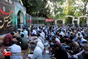 طنین روح بخش دعای عرفه در همدان