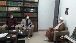دیدار سرپرست اداره ورزش و جوانان شاهرود با امام جمعه این شهرستان+ تصاویر