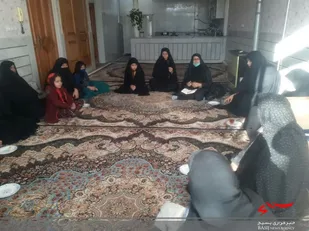 دیدار وتکریم مادر شهیدان صادقیان توسط پایگاه مقاومت بسیج حورا منطقه براآن شمالی