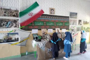 برگزاری نمایشگاه عکس شهدای دفاع مقدس در ایرانشهر