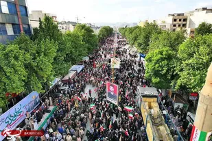 اجتماع بزرگ جان&zwnj;فدایان ایران امام&zwnj;رضایی در خرم&zwnj;آباد+عکس