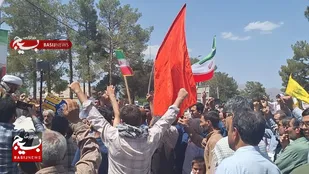 شکوه حضور شکوهمند مردم ولایی شهرستان کاشمر در راهپیمایی نصر و خشم+عکس و فیلم