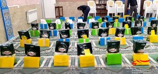 برگزاری رزمایش کمک مومنانه حوزه مقاومت بسیج شهید رجایی ادارات کل در اراک