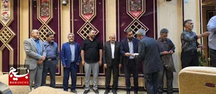 مراسم تجلیل از موکب علمداران زاهدان هم زمان با هفته دفاع مقدس برگزار شد