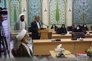 دیدار مادحین و هیئات با امام جمعه شهرکرد