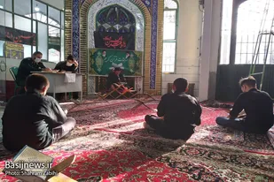 برگزاری مسابقات قرآنی بسیجیان حوزه امام حسن (ع) ملایر