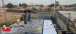 سقف دو خانه در رامشیر با همت جهادی احیا شد