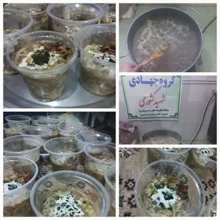 برگزاری مراسم فاطمیه و پخت نذری به همت گروه جهادی شهید کشوری پایگاه مقاومت حضرت مریم
