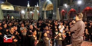 حسنیۀ حرم امام رضا(ع) میزبان عزاداران افغانستانی